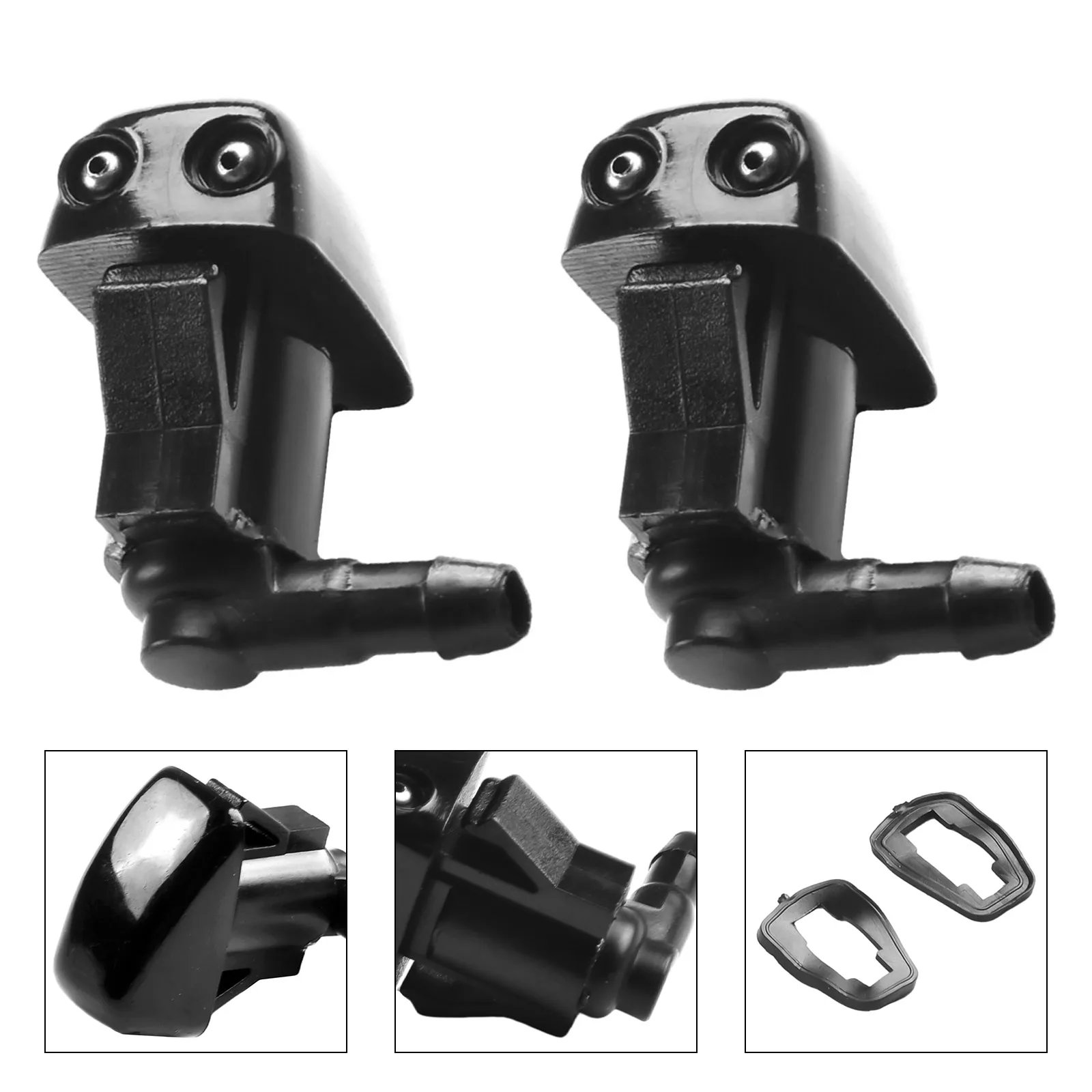 Пара форсунок переднего стеклоочистителя Jet Type подходит для Mazda 6 MK1 02-08 5 MK2 06-10 3 03-09