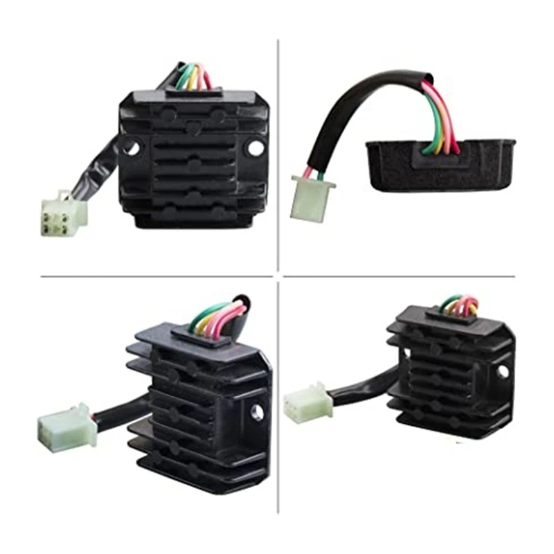 

Voltage Regulator Rectifier 4 Pin For GY6 50 125 150 cc Scooter Honda Motorcycle