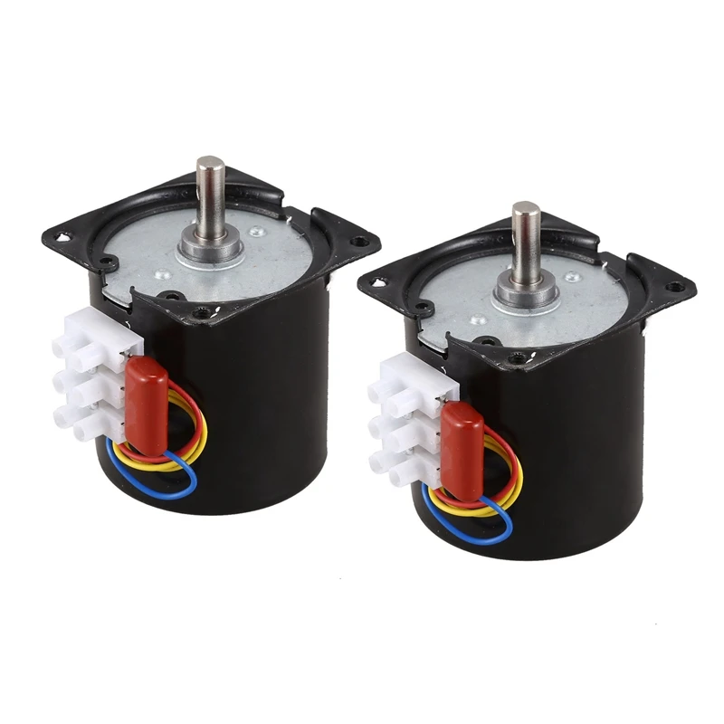 

New-2X Synchronous Motor 15RPM 60KTYZ 220V 14W Permanent Magnet Synchronous Gear Motor Small Motor