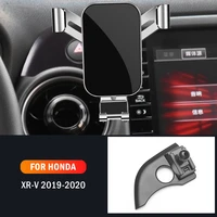 car mobile phone holder special air vent mounts gps stand gravity navigation bracket for honda xrv xr v 2019 2020 accessories