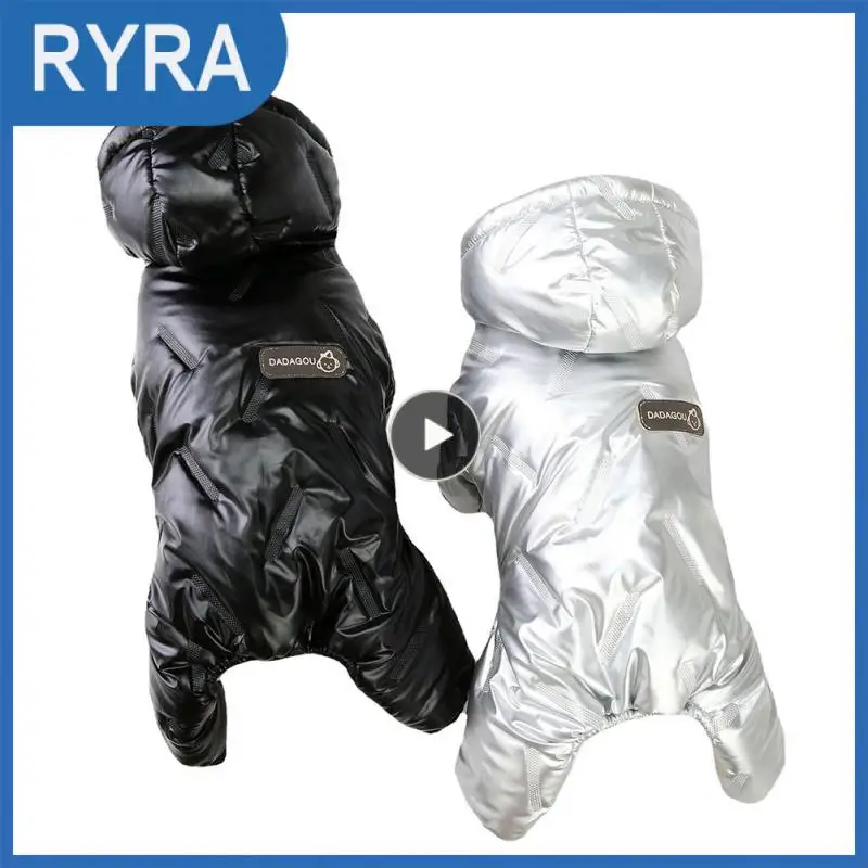 

Pet Coat Clothes Autumn Winter Warm Cotton Clothing For Teddy Small Dogs Puppy Coat Thicken Waterproof Clothes Padded Jackets