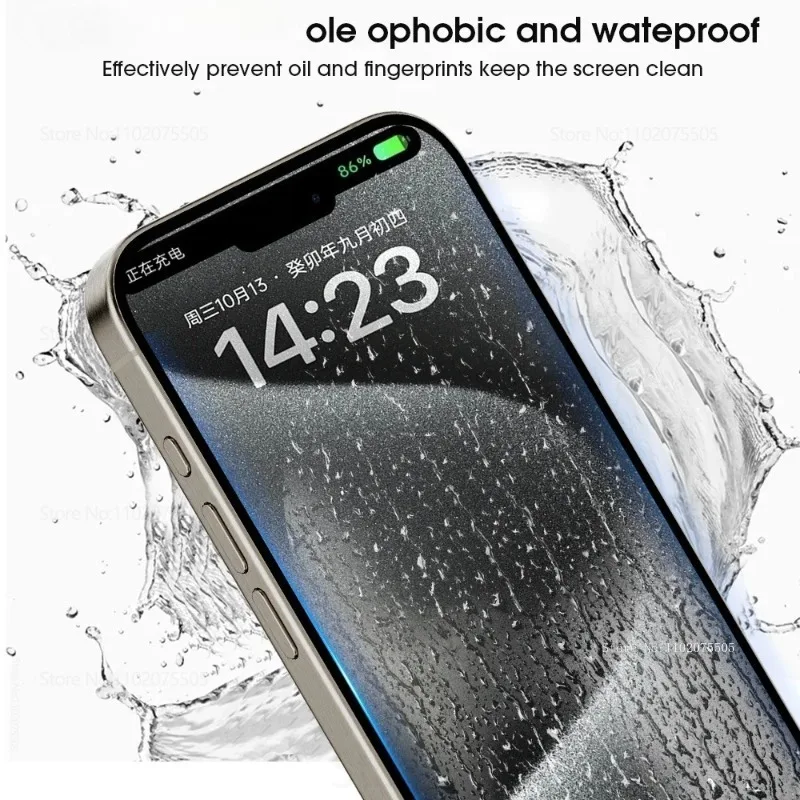 Фото 5 шт. гидрогелевая пленка для защиты экрана для IPhone 13/14 Promax 12Mini 11Pro, защитная пленка от царапин 15Plus 16Promax XR XS MAX №4