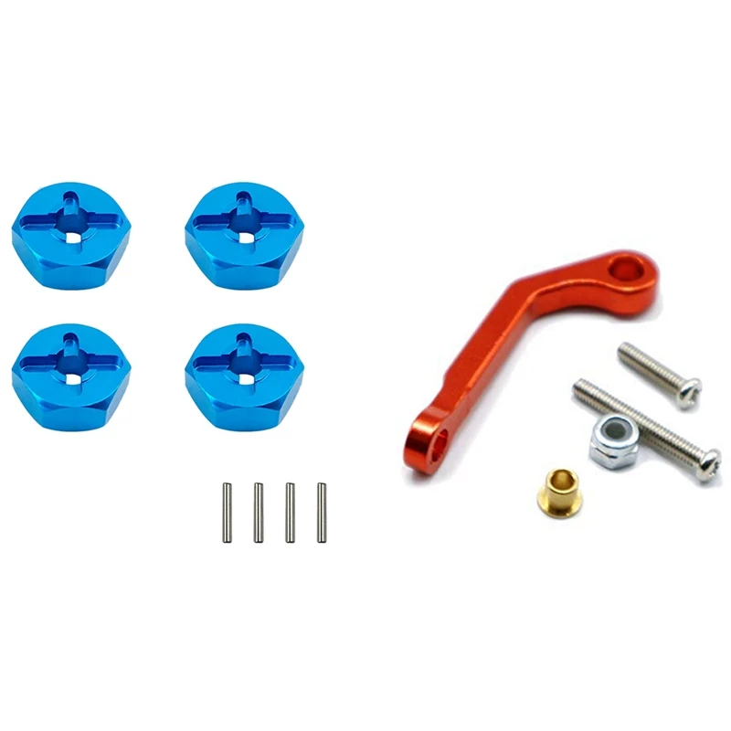 

Для WPL B1 B14 C24 Радиоуправляемая машина тяга сервопривода с для Wltoys A959 1/18 Радиоуправляемая машина 7 мм до 12 мм комбайнер ступицы колеса шестигр...