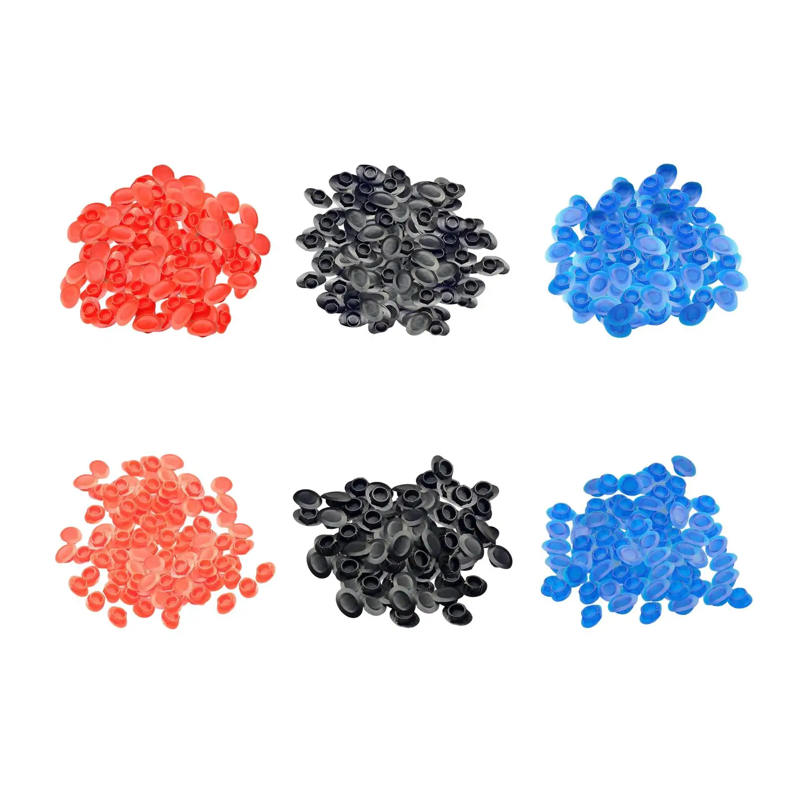 

100Pcs High Rim Plug Eyeleted Spare Parts Hole Plugs Replacement Wheel Plugs Accessories Cycling Steel Ring Adapter Tire Pad
