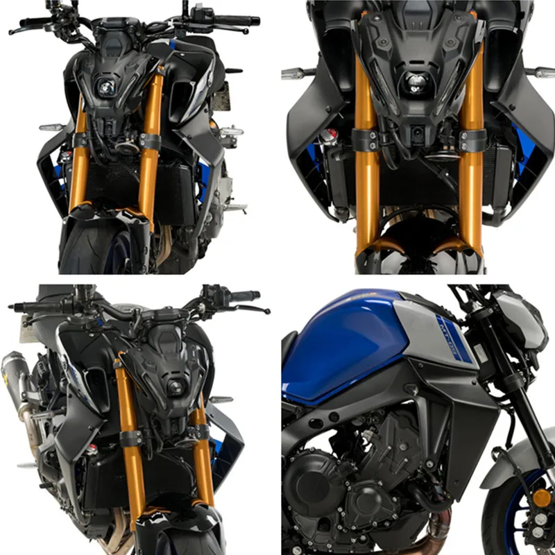 Waase для Yamaha MT-09 MT09 SP 2021 2022 2023 передний аэродинамический боковой спойлер с