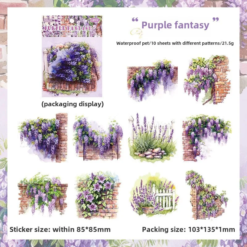 

Journamm наклейки для скрапбукинга 10 шт.