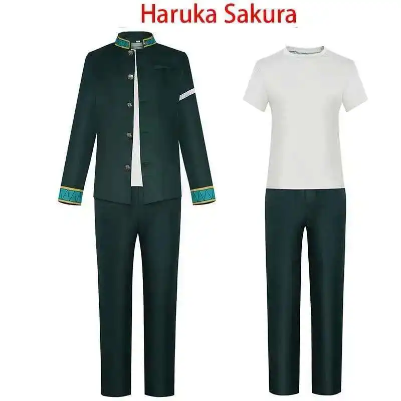 Фото Костюм для косплея аниме Hayato Suo/Hajime Umemiya/Haruka Sakura/Kyotaro Sugishita, школьная форма для Comic Con №5