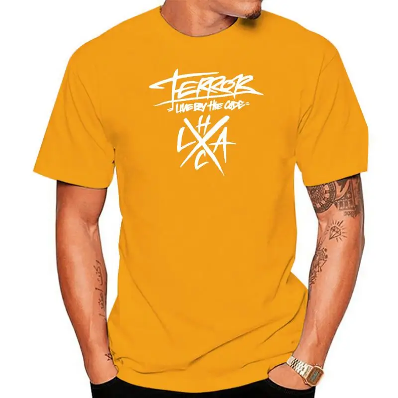 

Authentic TERROR Band Hard Lessons Logo T-Shirt S-3xl NEW Print T Shirts