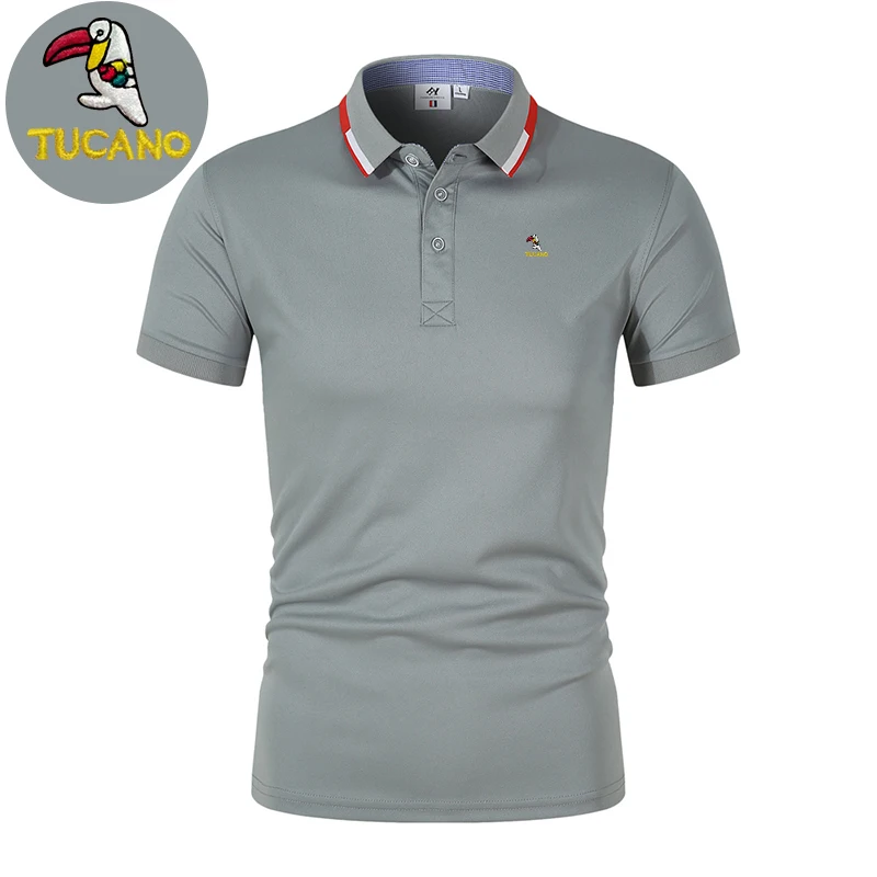 

2023 New Brand Embroidery Hot Selling Men's Polo Shirt Spring Summer Business Casual High Quality Breathable Polo Shirt for Men
