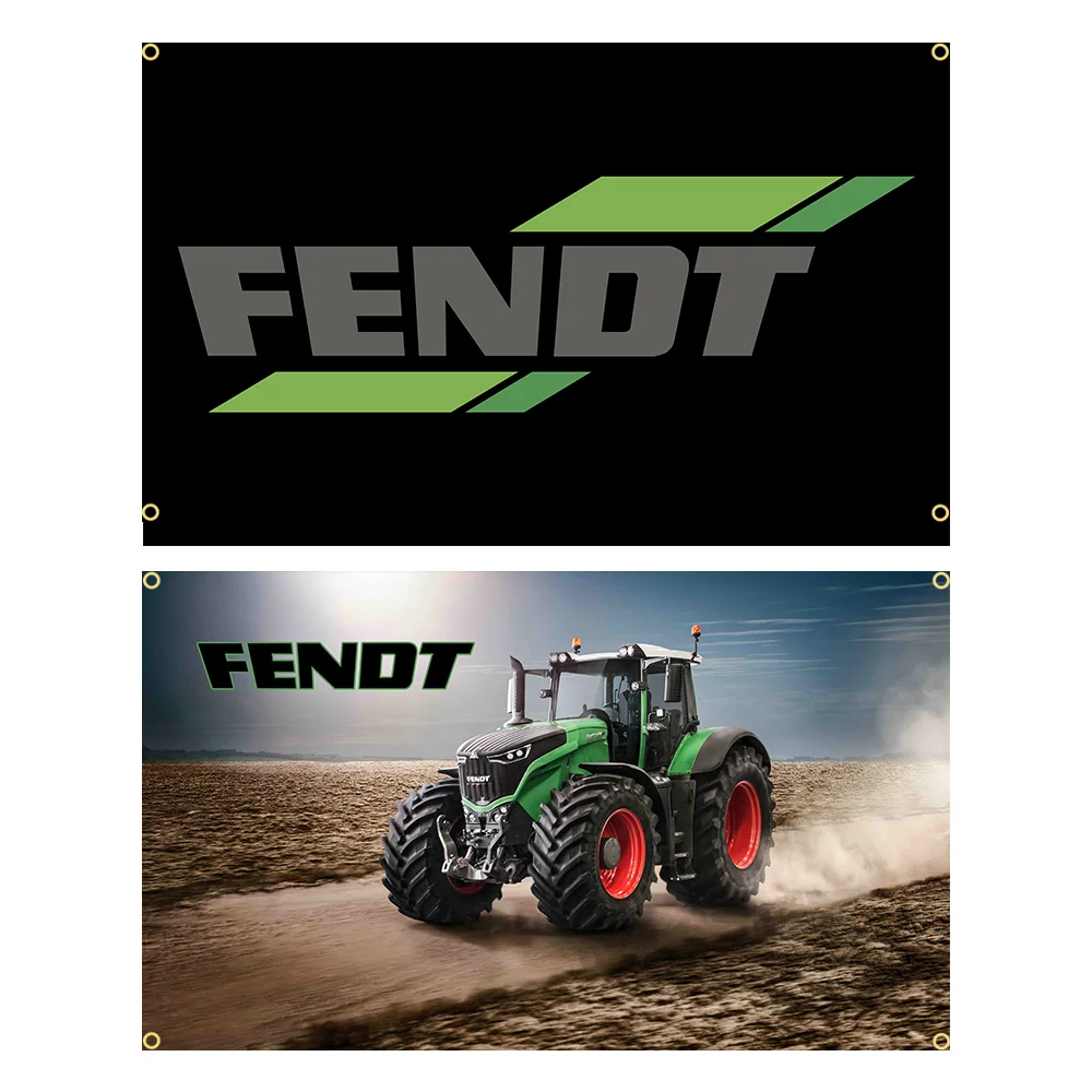

Германский трактор 90x150 см, флаг из полиэстера, печатный гоночный баннер для гаража или улицы для украшения гобелен