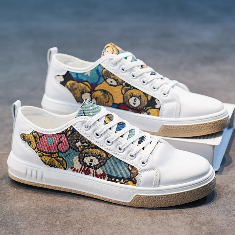 

2023 Men's Casual Canvas Shoes Men Sports Non-slip Wear-resistant Board Shoes Breathable Trendy Men's Sneakers Air Canvas Shoes