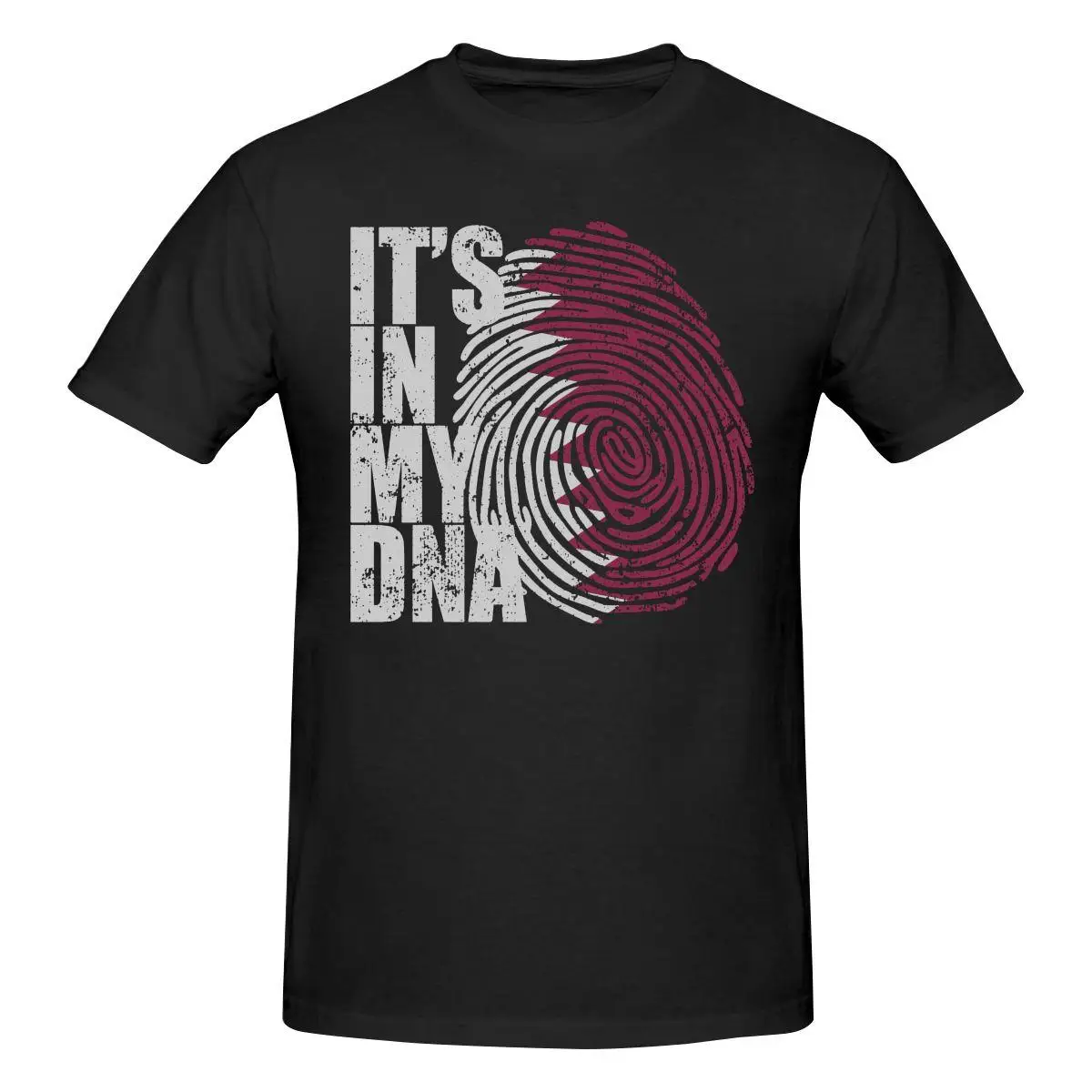 

Мужская хлопковая футболка с круглым вырезом, коротким рукавом