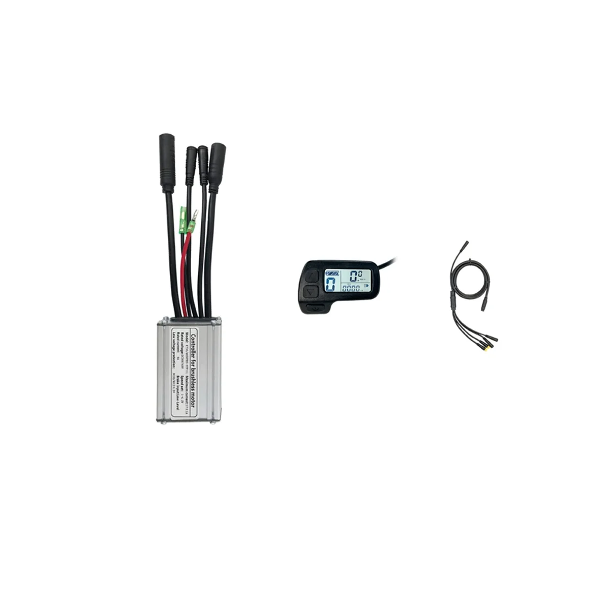 

New Sine Wave Controller Kit Electric Bicycle Electric Scooter Kit LCD11 Display Sine Wave Controller 36/48V 17A 350W