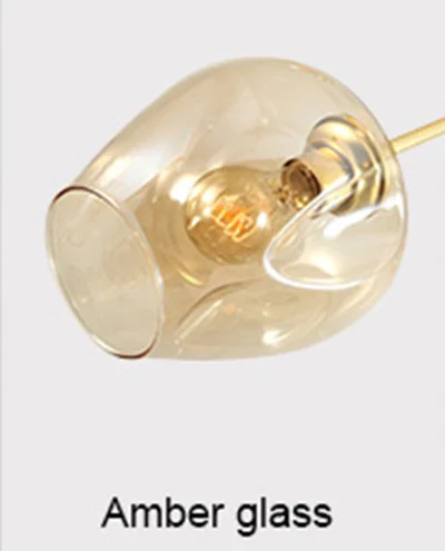 

Подвесной светильник QINGYUNKE, стеклянный, 5/8/10 дюймов