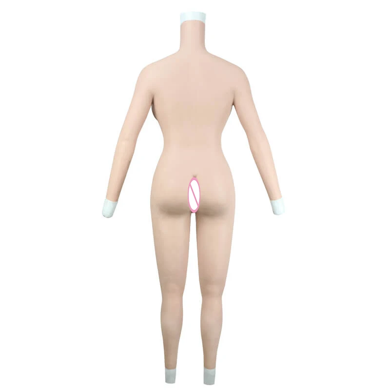 Реалистичное боди силиконовая грудь с ручкой чашка H женский костюм