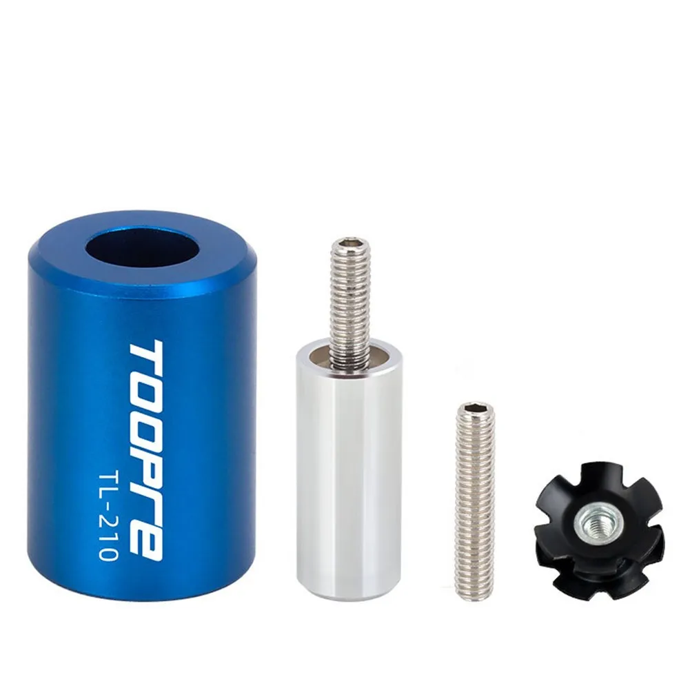 

Universal 1 Set Bicycle Headset Star Nut Install Tool Fit For 1 1/8in/28.6mm Fork Steerer Bicycle Repair Tool Kit