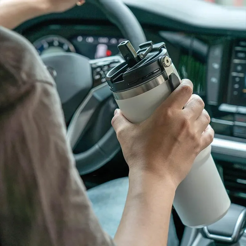 

Tyeso Coffee Cup Thermos Bottle Stainless Steel Double-layer Insulation Cold And Hot Travel Mug Vacuum Flask Car Water Bottle