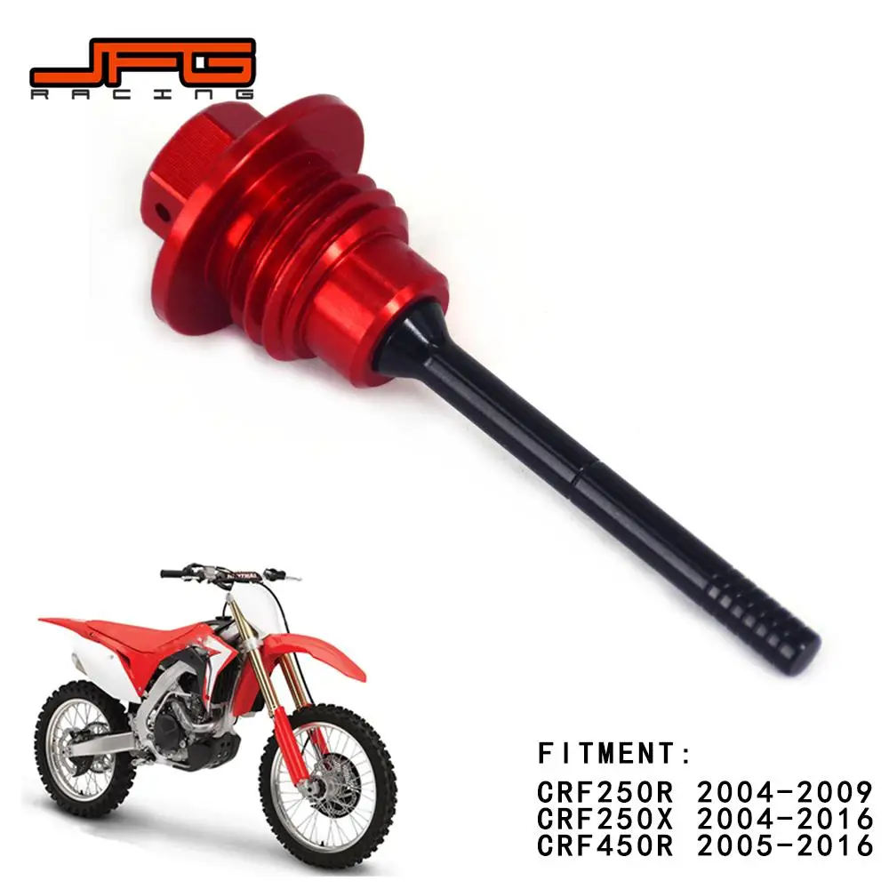 Мотоциклетный щуп для измерения уровня моторного масла с ЧПУ, заглушка для HONDA CRF450 R CRF250R CRF250X CRF 250R 250X 450R 2005-2016 JFG