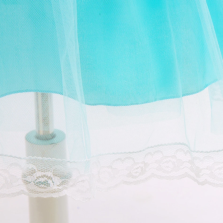 Детское платье с блестками для косплея Ариэль