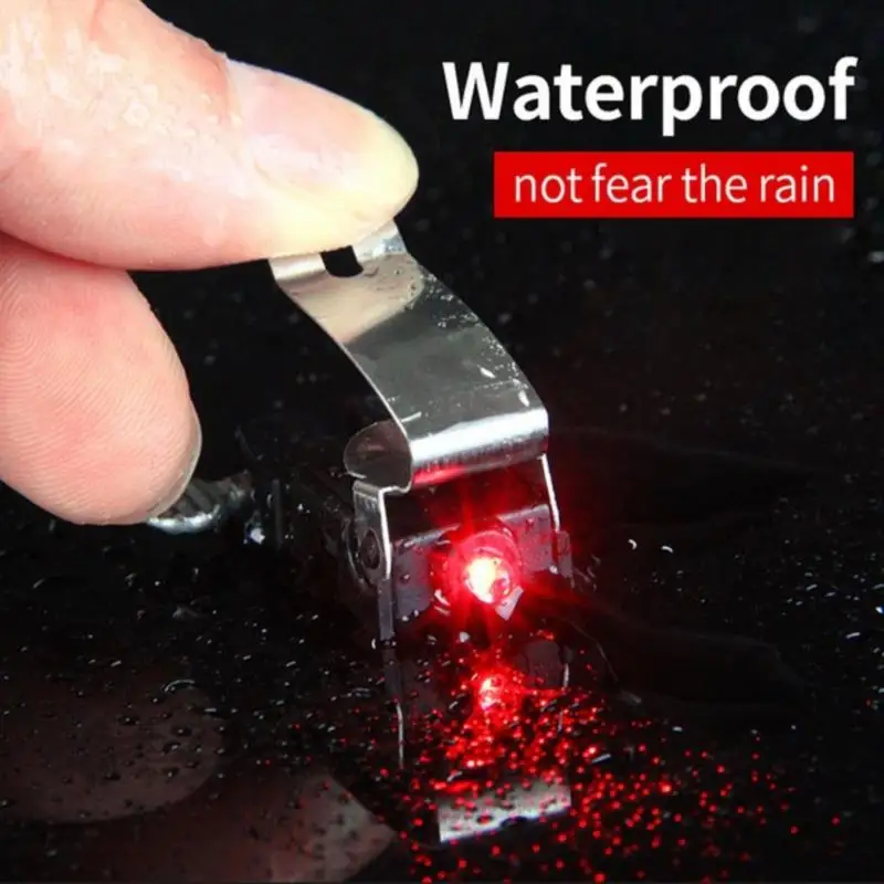 

Red LED Bicycle Brake Light Cycling Waterproof Mountain Bike Safety Brake Light
