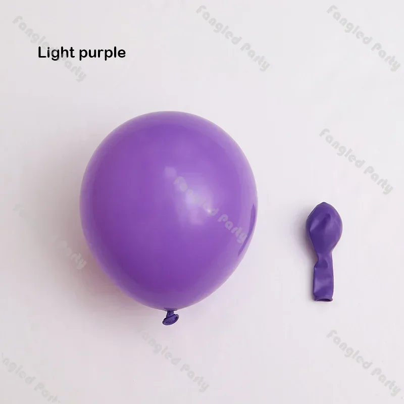 123 шт. воздушные шары для детского душа гирлянда кремовый персиковый фиолетовый