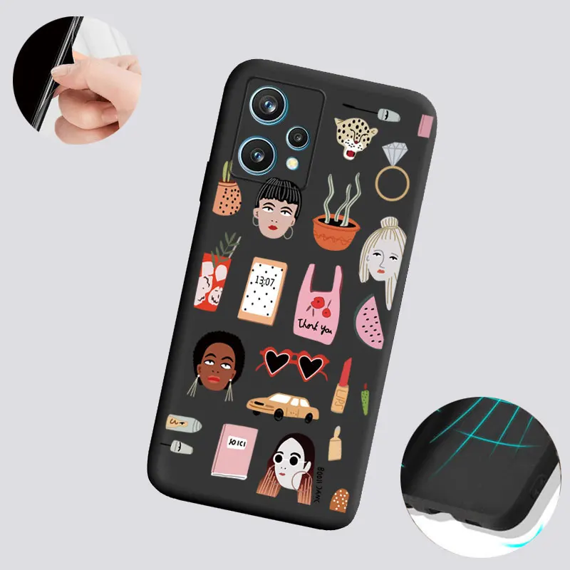 for realme 9i case silicone soft tpu realme 9 pro phone cover realme 9 pro plus case bumper capa cases 9i 9 i 9pro covers case free global shipping