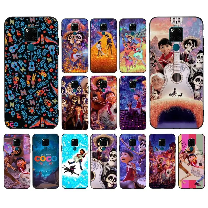 

Disney coco Phone Case for Huawei Mate 20 10 9 40 30 lite pro X Nova 2 3i 7se