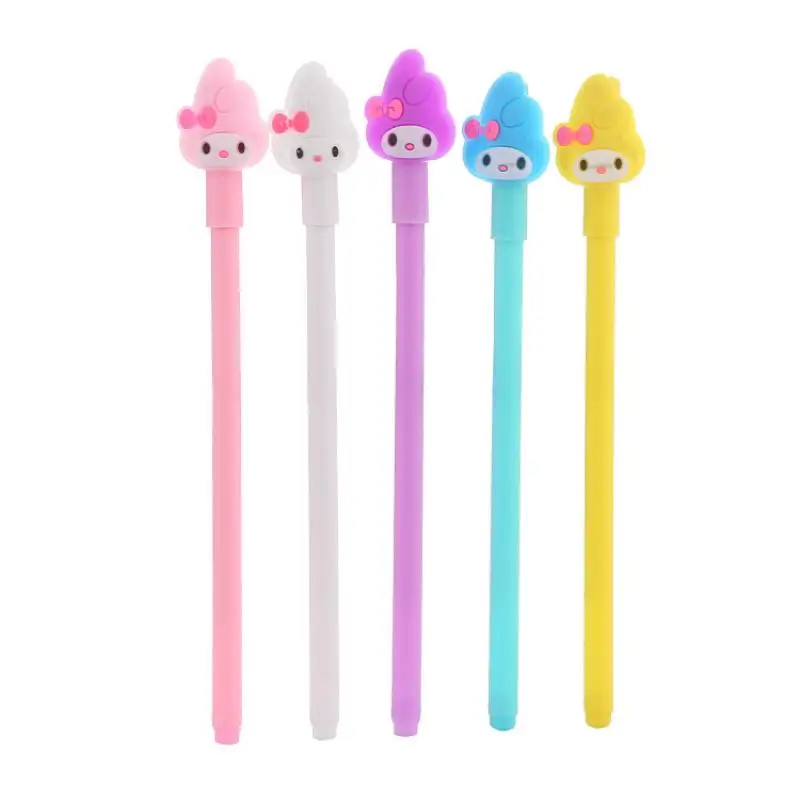

Kawaii cute cartoon creative gel pen student stationery girls' fountain pen High Quality Patch Office Signature Pen kids toys