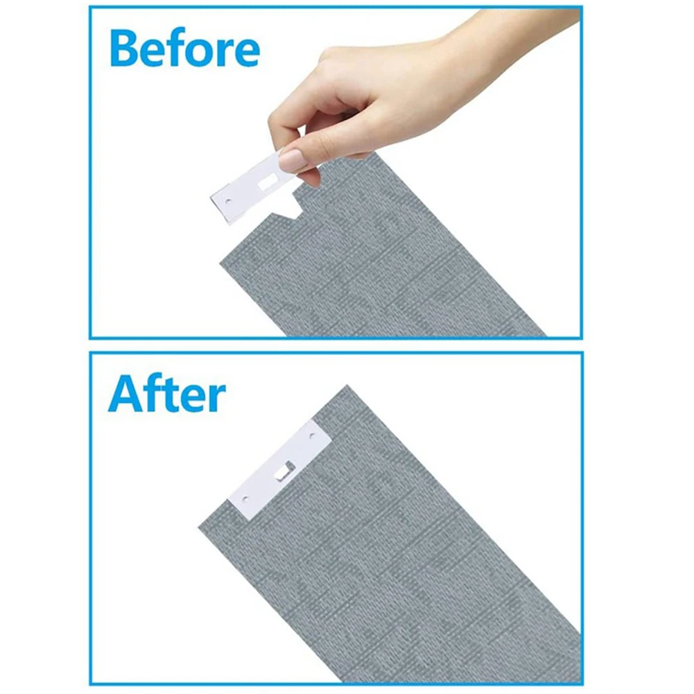 

23 Pcs Vertical Blind Slat Clips Curtain Clip Saver DIY Fix Repair Vane Savers Window Replacement Set For Home Decor Accessories