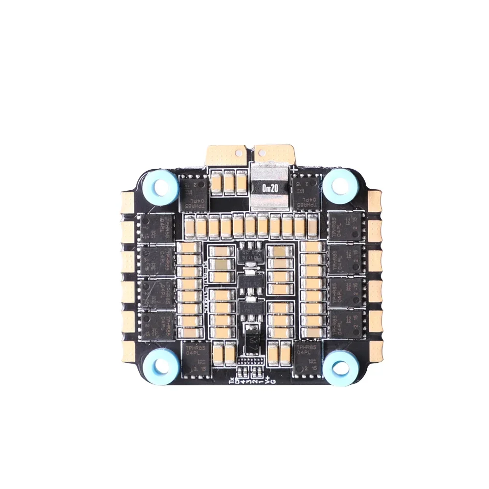 Фото Регулятор скорости DP T-Motor P60A V2 4-в-1 ESC 3-6S BLHELI_32 32-бит DSHOT2400 128 кГц - 30.5×30.5 мм/M3 для 5-7-дюймовых FPV дронов (фристайл/гонки/кинотехника/LR) №2
