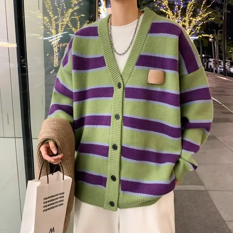 Винтажный вязаный свитер большого размера куртка-кардиган в консервативном