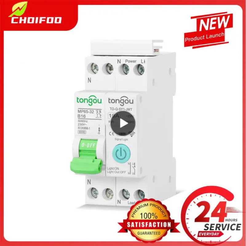 

Tuya Smart Life App Wireless Remote Control Switch Tuya Wifi Smart Circuit Breaker By App Alexa Google Home Portable Smart Home