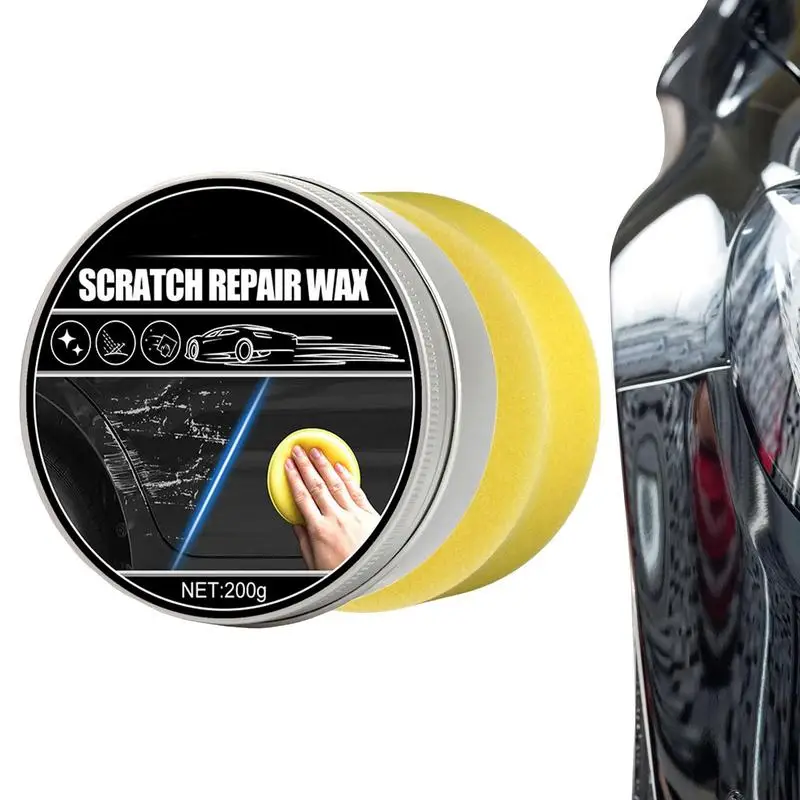 Carnauba Wax Car Polishing Compound & Scratch Remover Carnauba Paste Car Wax Removes Deep Scratches And Stains Restores Shine To