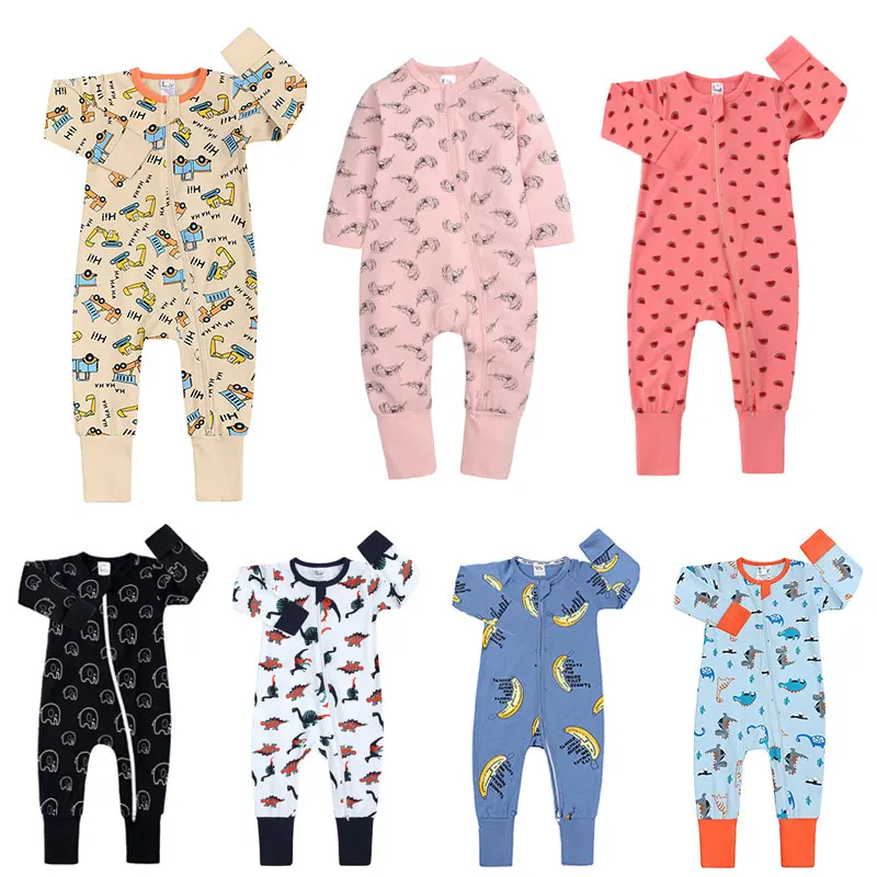 

Newborn Baby Romper Girls Boys Cute Cartoon Animal Stripe Clothes for Kids Long Sleeve Autumn Rompers Jumpsuit Outfits Costumes
