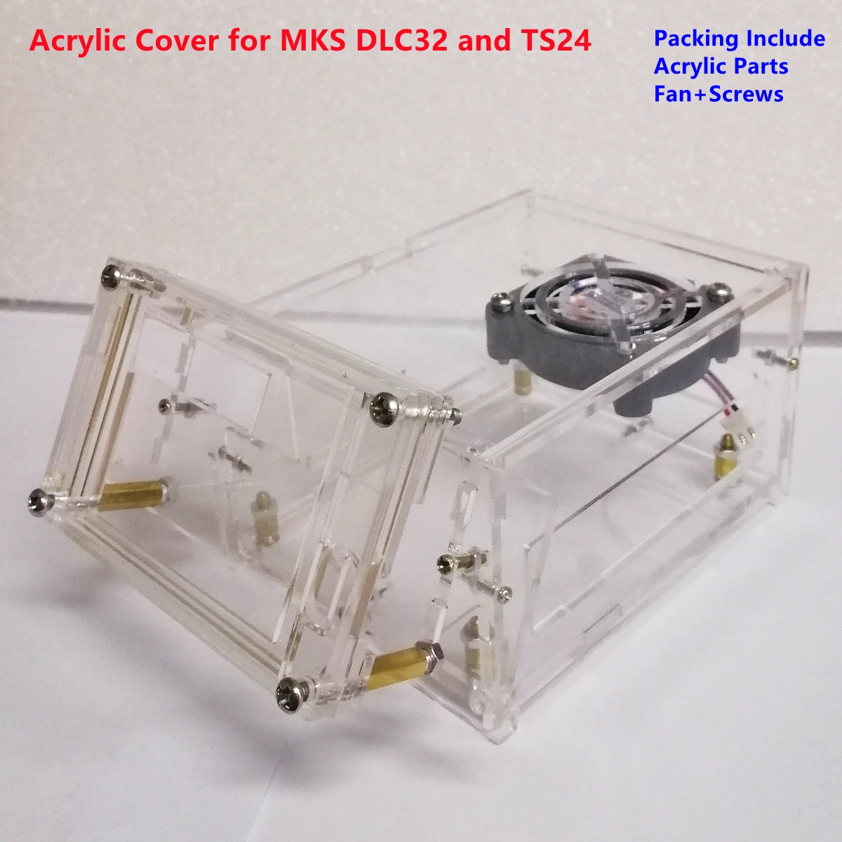 MKS DLC32 защитный чехол армированный для T-Armor B прозрачный Makerbase TS35 TS24 корпус