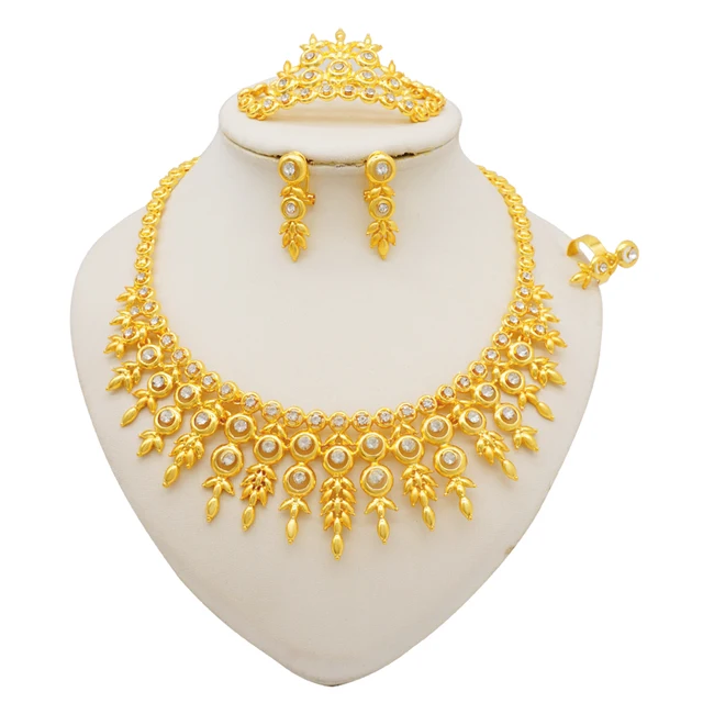 Luxury Indian African Gold Color 
