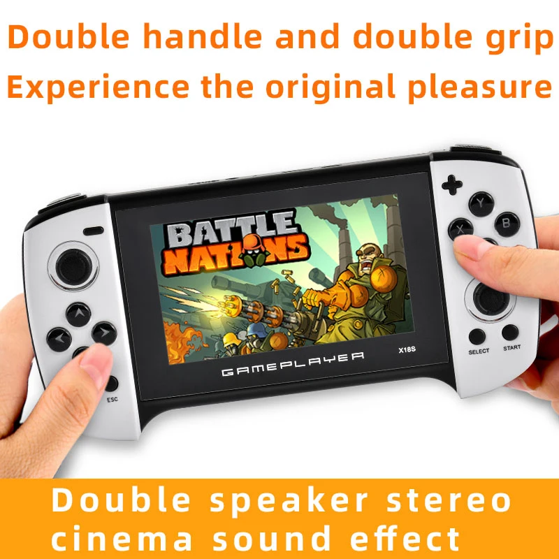 

Portable Fc Game Console Built-in 10000 Games Game Console For Children Gifts Handheld Arcade Console Double-rocker Classic