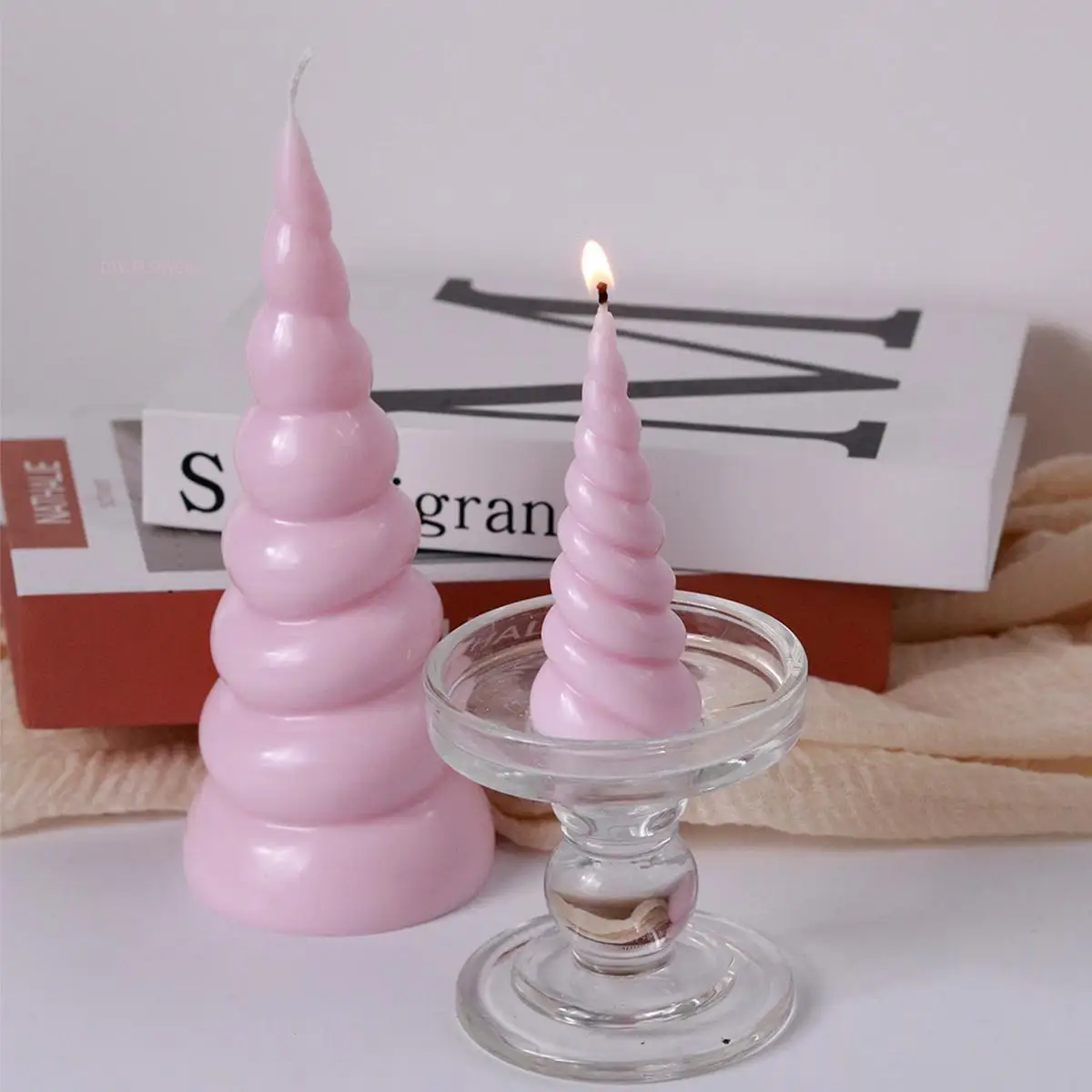 Силиконовая форма для изготовления свечей