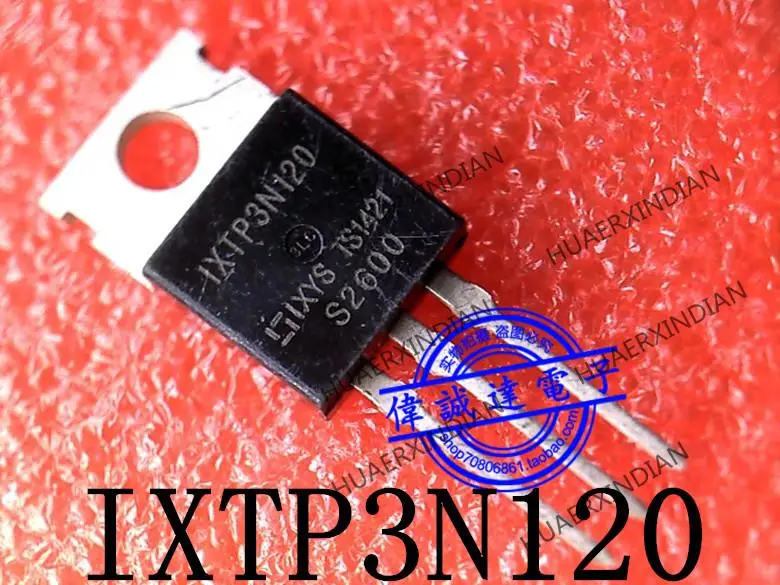 Новый оригинальный IXTP3N120 TP3N120 3A1200V TO-220 В наличии |
