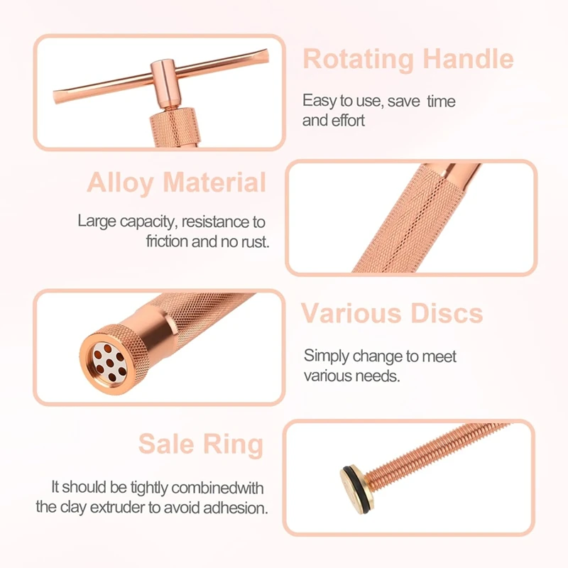 Экструдер для глины экструдер мастики из нержавеющей стали с 20 дисками сахарной