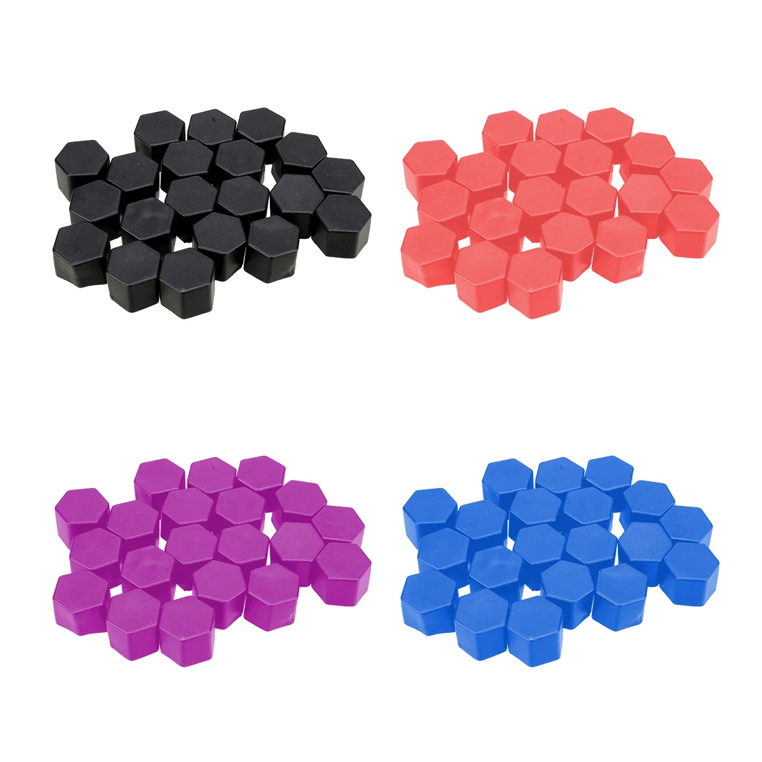 

20 шт., силиконовые колпачки для пылезащитных болтов