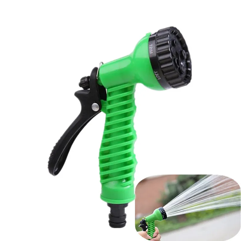 

7-Pattern Watering Sprinkler Head Vegetable Watering Machine Hose Sprinkling Home Garden Spray Flower Water Gun Irrigation