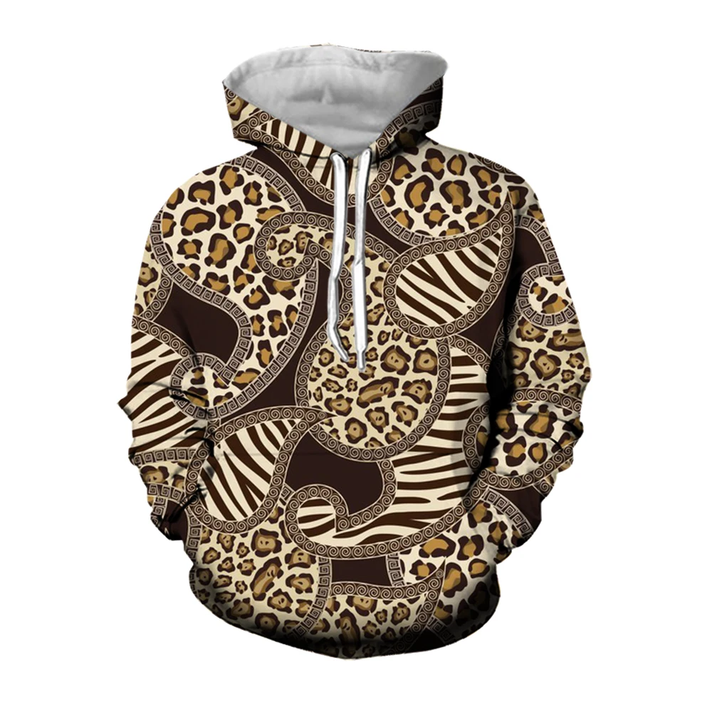 

Jumeast 3d Leopard Print Paisley Pullover Hoodies Drip Sinterklaas Gifts Y2k Hooded Sweatshirts Flipper Zero Hacker Men Clothing