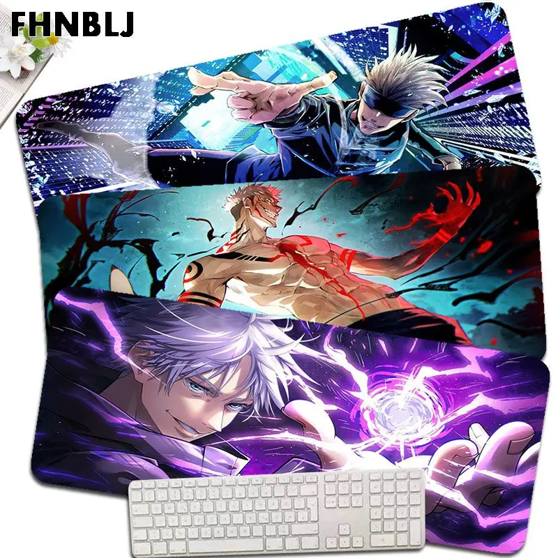 

Anime Jujutsu Kaisen Rubber XXL Gaming Computer Desk Mat Mouse Pad Mouse Mat Notbook Mousepad Gamer For Teen Girls Bedroom