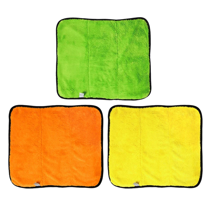 

Microfiber Cleaning Cloths Towels Car Auto Polishing Detailing Wash Wax Tool