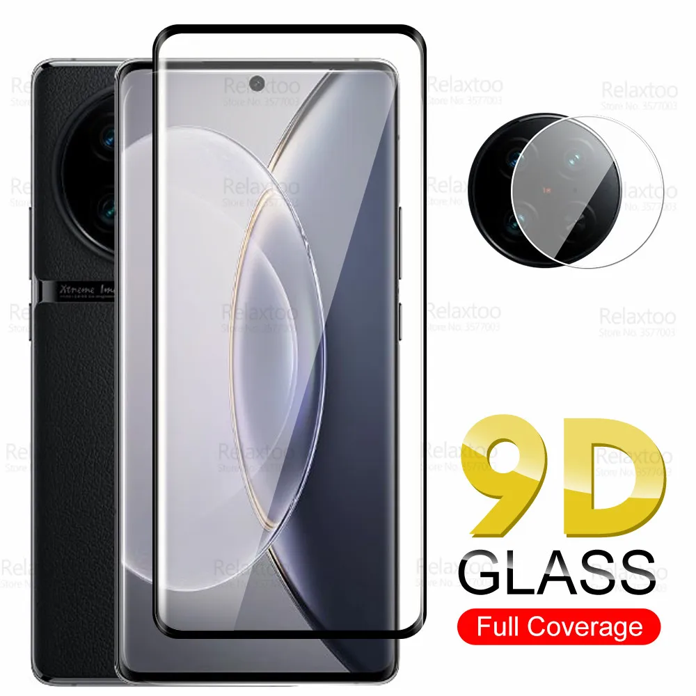 

For Vivo X90 Pro Glass 2To1 Camera Tempered Glass On VivoX90 X90Pro Plus X 90 90X 5G 2022 Screen Protector Cover Protective Film