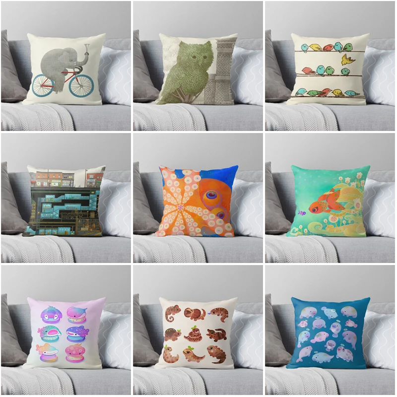 

Наволочка декоративная для дивана, в стиле бохо, 45 х45, 40 х40 см 40 х40 см 50 х5 см