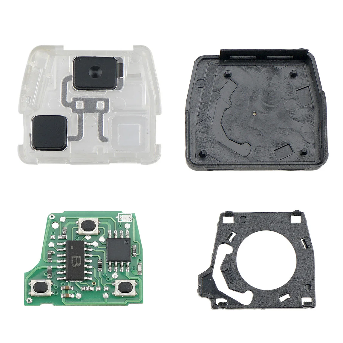 ФОБ с двумя кнопками модель 4C подходит для модели 2001-2007 304 МГц