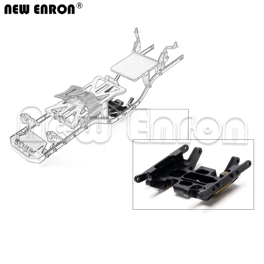 

NEW ENRON 1P Aluminum Center GearBox Mount Holder Skid Plate 1/24 RC for Adults For Crawler Axial SCX24 90081 C10 Upgrade Parts