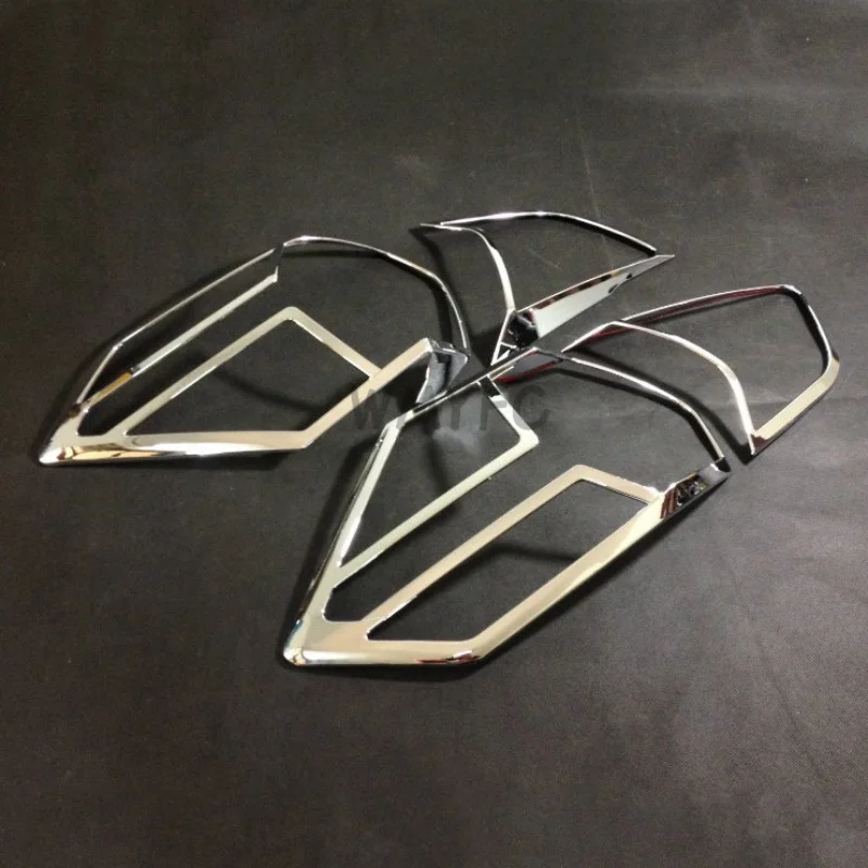 

Для Nissan X-Trail T32 2014-2016 крышка заднего фонаря накладка на задний фонарь XTrail X Trail ABS хромированное украшение аксессуары для стайлинга автомобилей